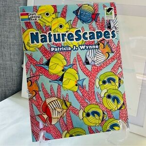 NatureScapes 🐠 Patricia J Wynne A Dover Coloring Book Green Edition Paperback